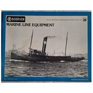 Ontario & Western Railway Observer: Railroad Marine Line Equipment Tugs Barges